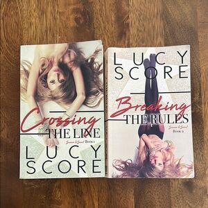 Lucy Score Book Set - Crossing the Line & Breaking the Rules